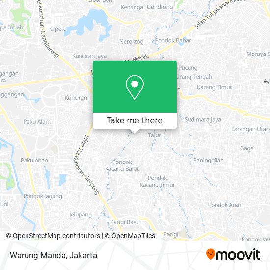 Warung Manda map