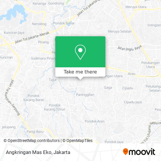 Angkringan Mas Eko map