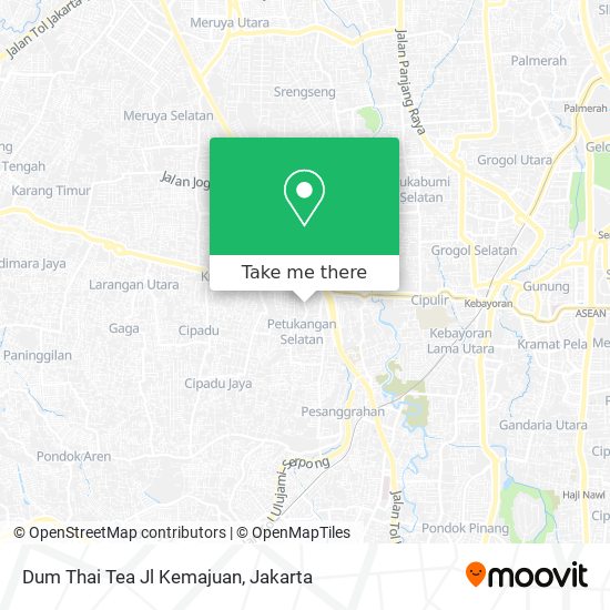 Dum Thai Tea Jl Kemajuan map