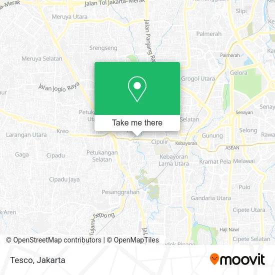 Tesco map