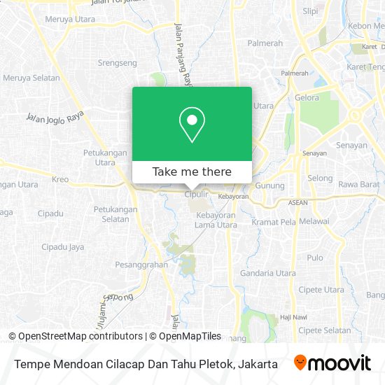 Tempe Mendoan Cilacap Dan Tahu Pletok map