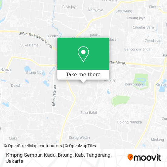 Kmpng Sempur, Kadu, Bitung, Kab. Tangerang map