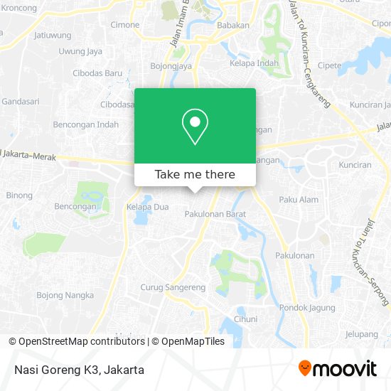 Nasi Goreng K3 map