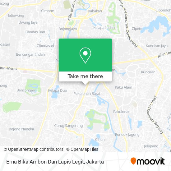 Erna Bika Ambon Dan Lapis Legit map