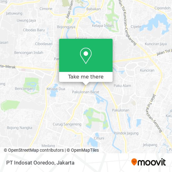 PT Indosat Ooredoo map