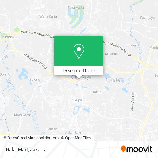 Halal Mart map