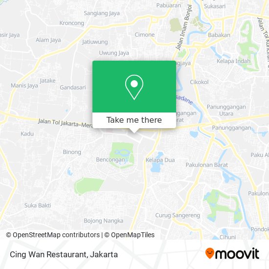 Cing Wan Restaurant map