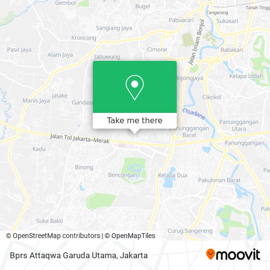 Bprs Attaqwa Garuda Utama map