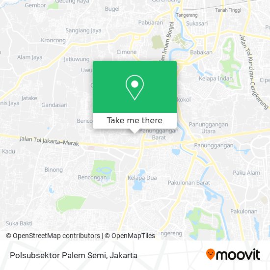 Polsubsektor Palem Semi map