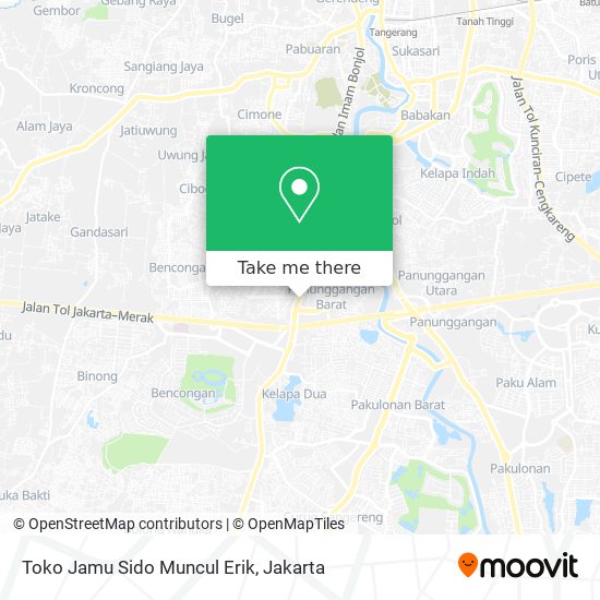 Toko Jamu Sido Muncul Erik map