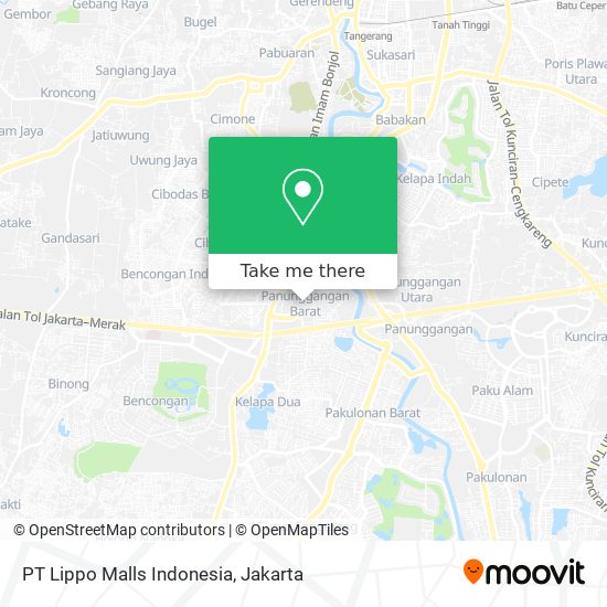 PT Lippo Malls Indonesia map