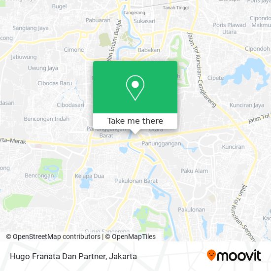 Hugo Franata Dan Partner map
