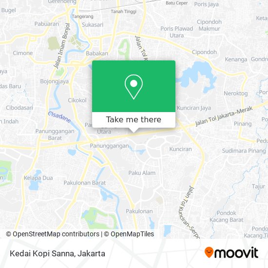 Kedai Kopi Sanna map