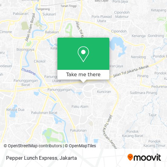 Pepper Lunch Express map