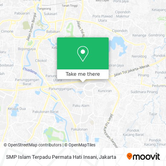 SMP Islam Terpadu Permata Hati Insani map