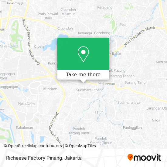 Richeese Factory Pinang map