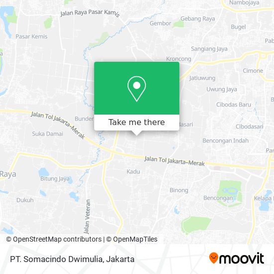 PT. Somacindo Dwimulia map