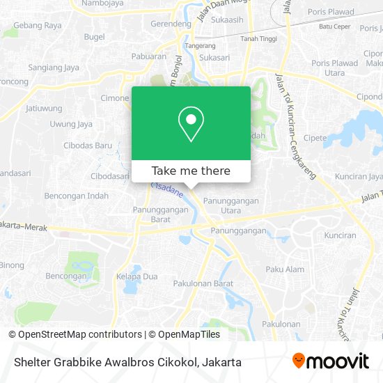 Shelter Grabbike Awalbros Cikokol map