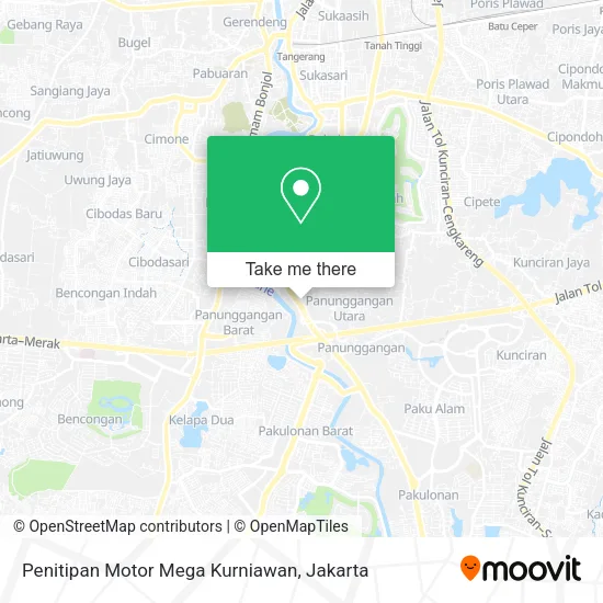 Penitipan Motor Mega Kurniawan map