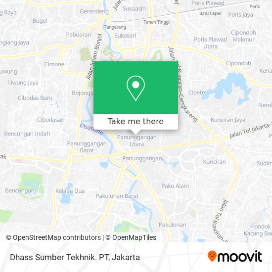 Dhass Sumber Tekhnik. PT map