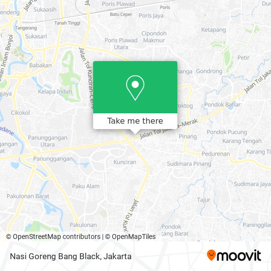 Nasi Goreng Bang Black map