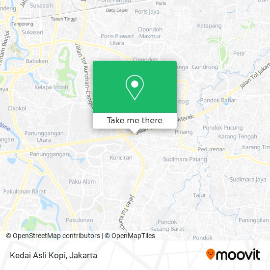 Kedai Asli Kopi map