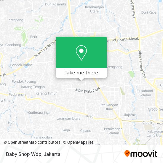 Baby Shop Wdp map