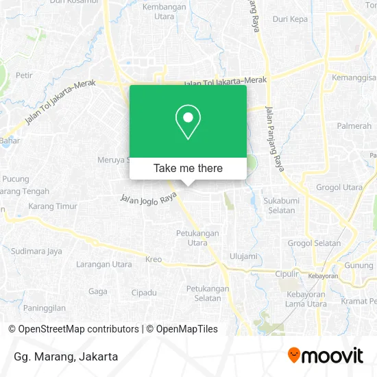 Gg. Marang map