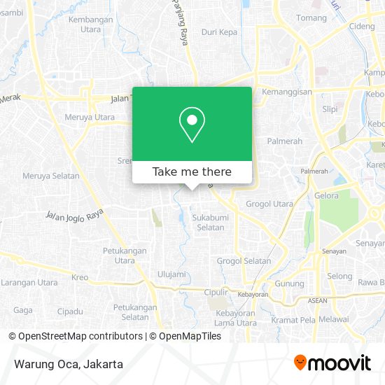 Warung Oca map