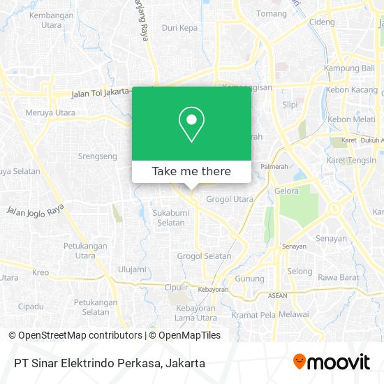 PT Sinar Elektrindo Perkasa map