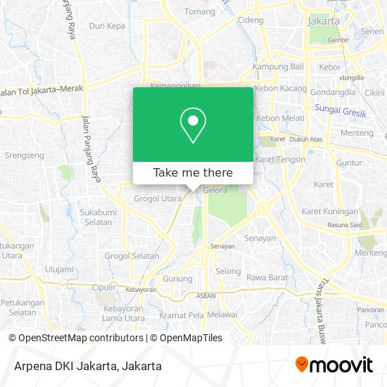 Arpena DKI Jakarta map