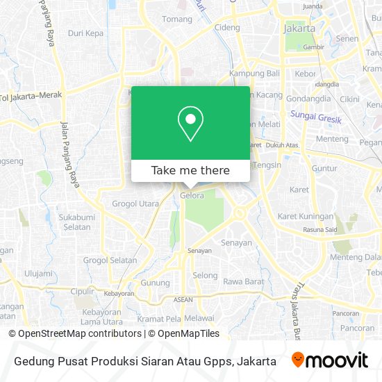 Gedung Pusat Produksi Siaran Atau Gpps map