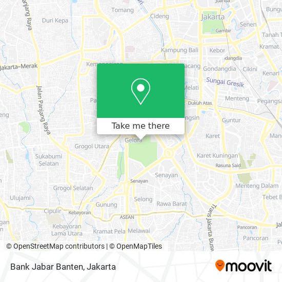 Bank Jabar Banten map