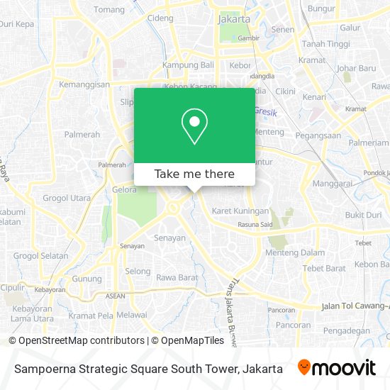 Sampoerna Strategic Square South Tower map