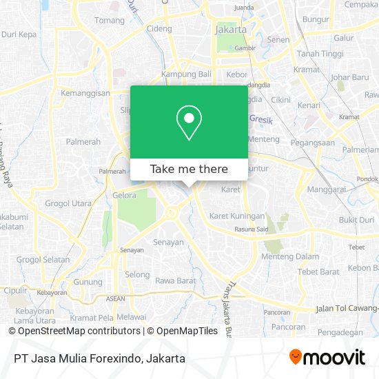 PT Jasa Mulia Forexindo map