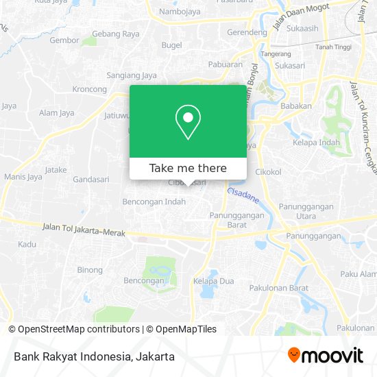 Bank Rakyat Indonesia map