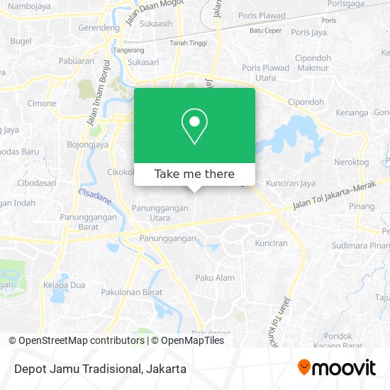 Depot Jamu Tradisional map