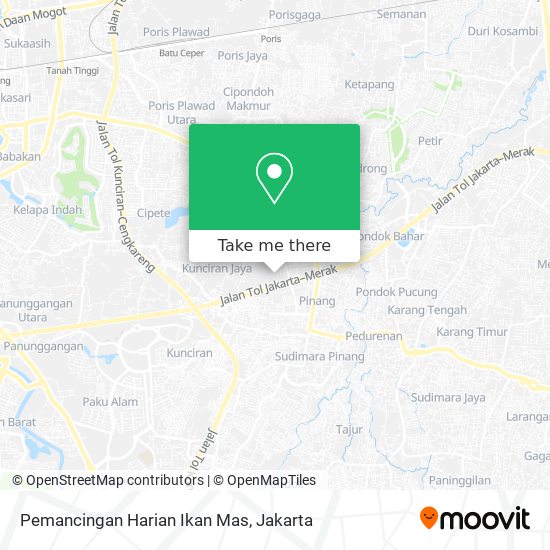 Pemancingan Harian Ikan Mas map