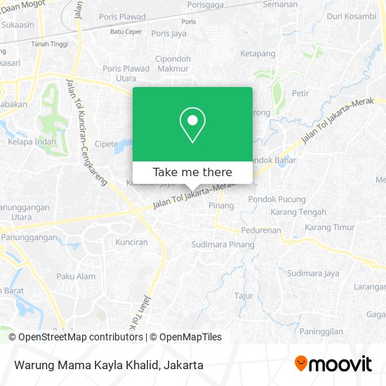 Warung Mama Kayla Khalid map