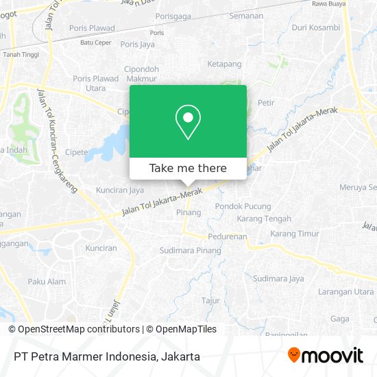 PT Petra Marmer Indonesia map