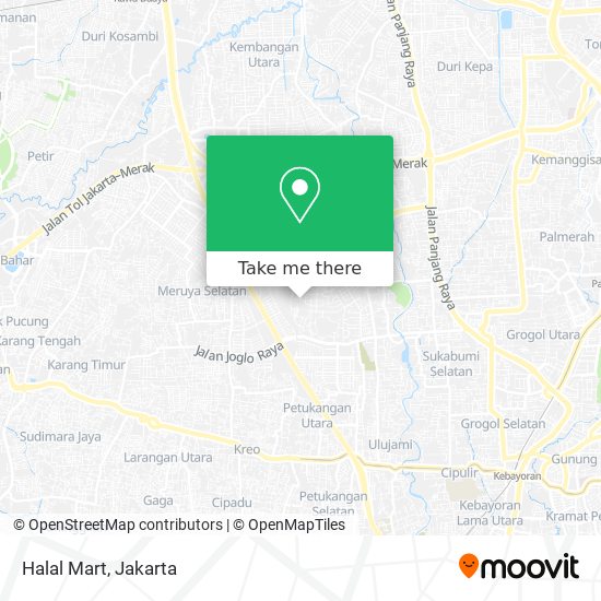 Halal Mart map