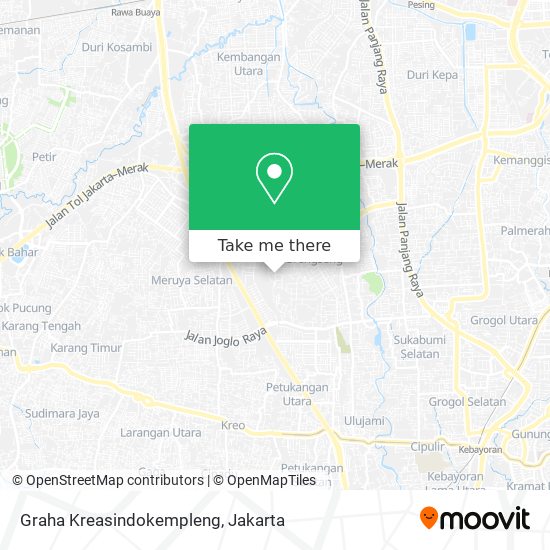 Graha Kreasindokempleng map