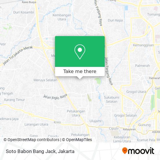 Soto Babon Bang Jack map