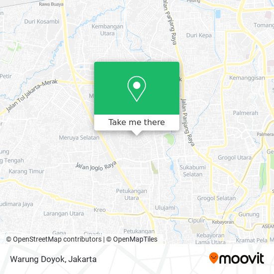 Warung Doyok map