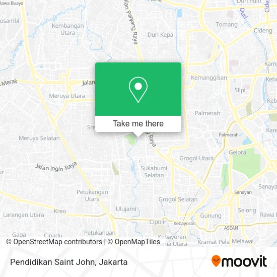 Pendidikan Saint John map