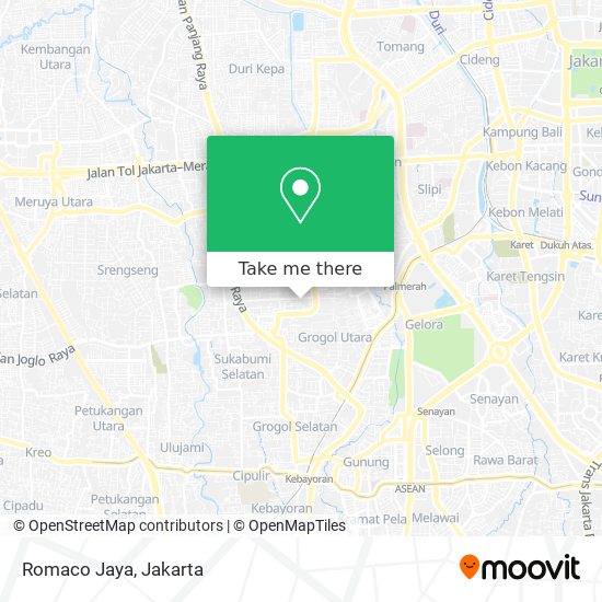 Romaco Jaya map
