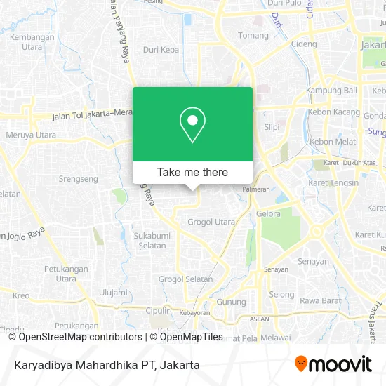Karyadibya Mahardhika PT map