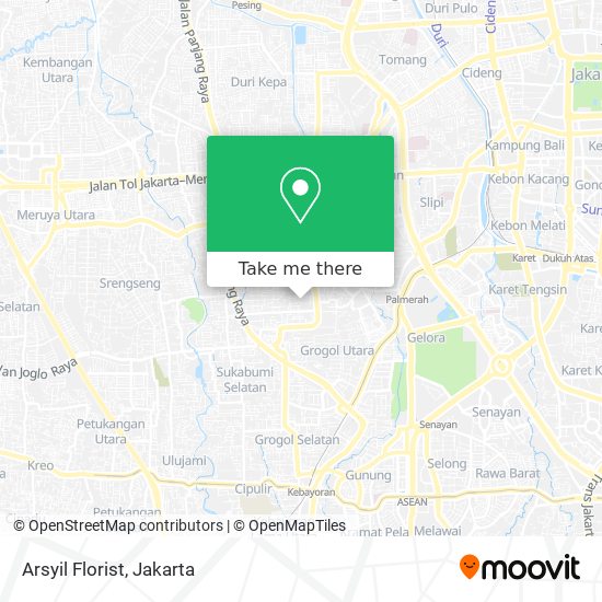 Arsyil Florist map