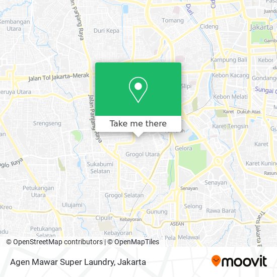 Agen Mawar Super Laundry map