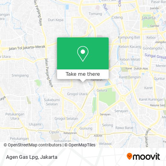 Agen Gas Lpg map